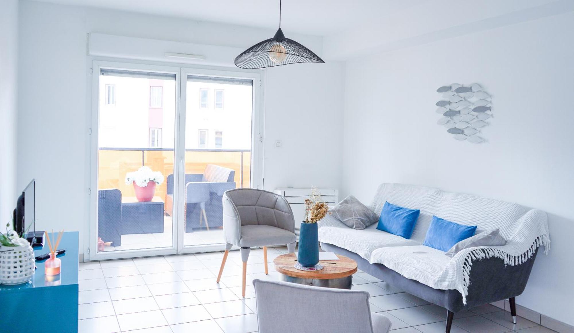 Bel Appartement Climatise & Parking Perpignan Exterior foto