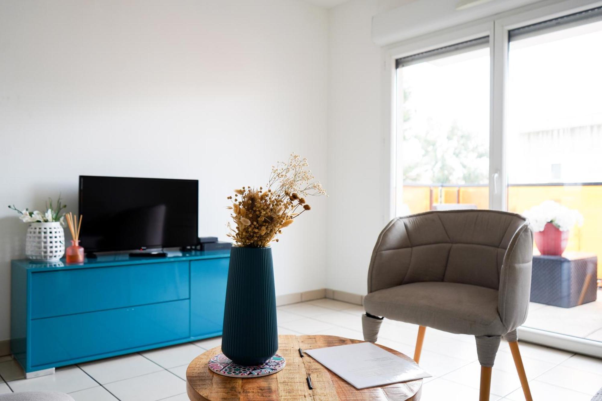 Bel Appartement Climatise & Parking Perpignan Exterior foto